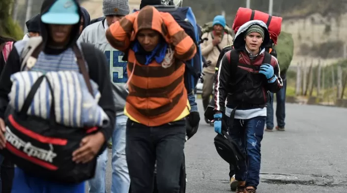 Migrantes venezolanos en Colombia