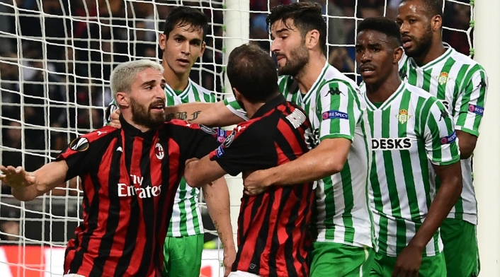 Real Betis derrotó al Milan