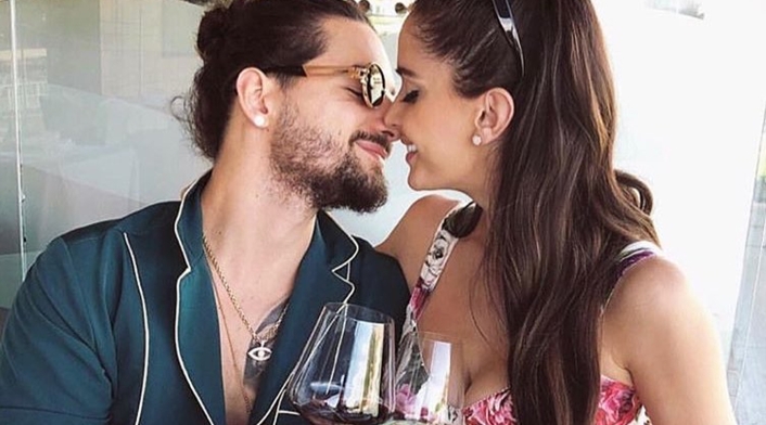 Natalia Barulich y Maluma