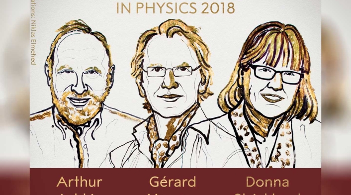 Arthur Ashkin, Gérard Mourou y Donna Strickland ganan Nobel en Física Arthur Ashkin, Gérard Mourou y Donna Strickland ganan Nobel en Física