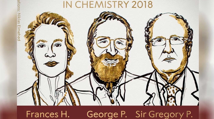 Nobel Química para Arnold, Smith y Winter Nobel Química para Arnold, Smith y Winter