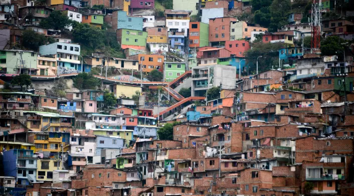 La Comuna 13 de Medellín, donde tuvo lugar la Operación Orión el 16 y 17 de octubre de 2002