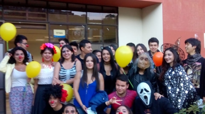 Marcha zombie en Pasto.