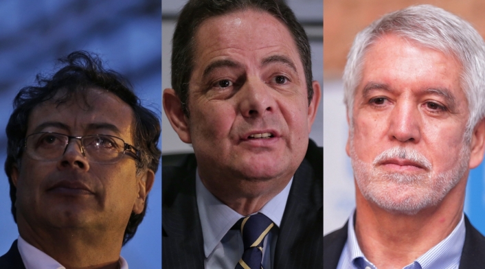 Gustavo Petro, Germán Vargas Lleras, Enrique Peñalosa