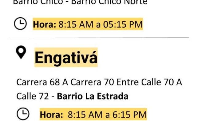 Plantilla cortes de energía