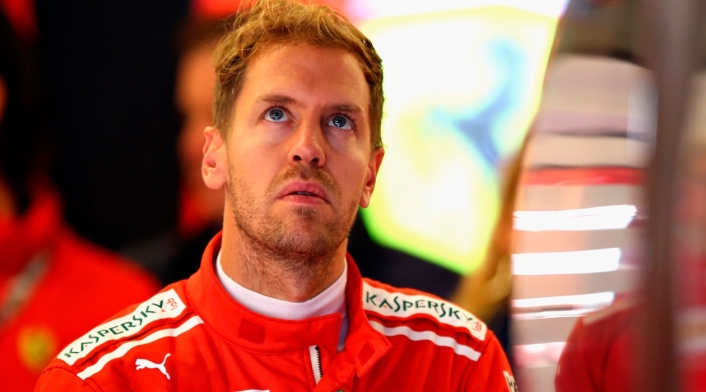 Sebastián Vettel, piloto de Ferrari