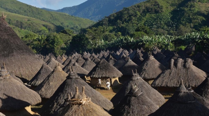 Asentamiento Kogui en la Sierra Nevada de Santa Marta