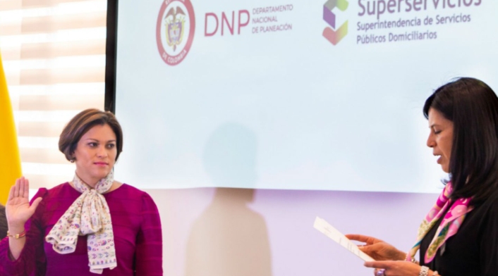 La superintendente de Servicios Públicos y Domiciliarios, Natasha Avendaño