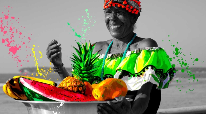 Transhuella arte que resalta la cultura de las comunidades de Colombia