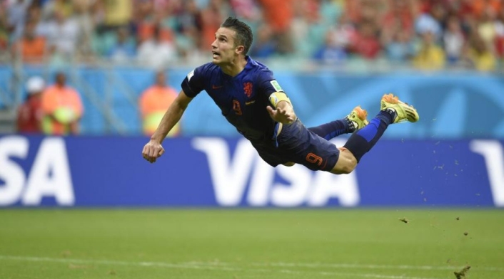 Robin Van Persie, delantero holandés