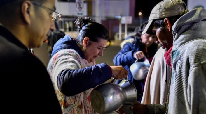 Venezolanos migrantes