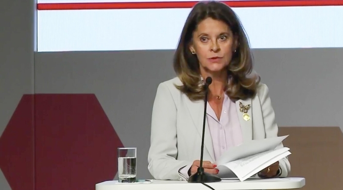 Vicepresidenta Marta Lucía Ramírez