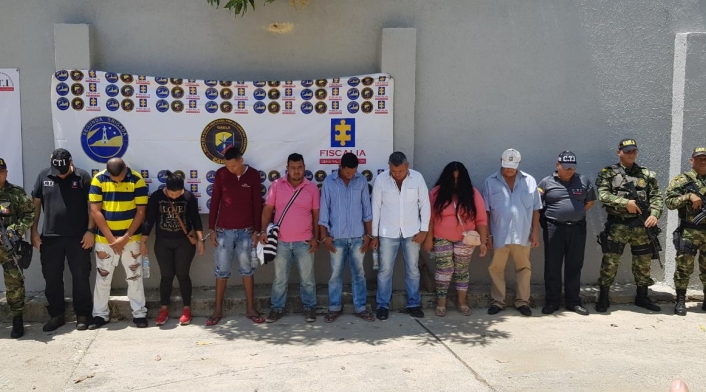 Los capturados cometían extorsiones y otros delitos en la Costa