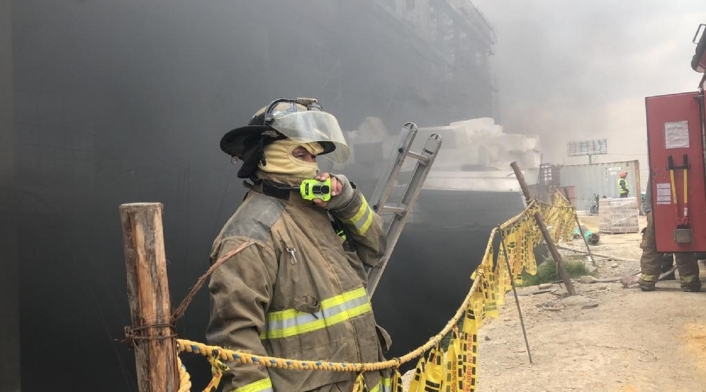 Así vivió el cuerpo de Bomberos de Bogotá el Incendio del Centro Comercial El Edén
