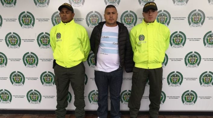 Bernabé Millán, alias 'El Manco' fue capturado en el aeropuerto ElDorado.