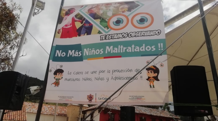 Protesta contra el maltrato infantil