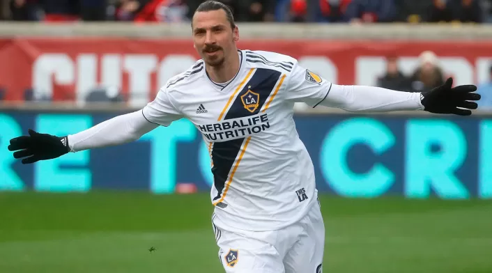 Zlatan Ibrahimovic, jugador de L.A. Galaxy