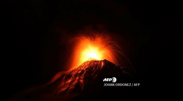 Volcán de Fuego de Guatemala