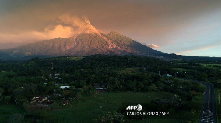 Volcán de Fuego de Guatemala