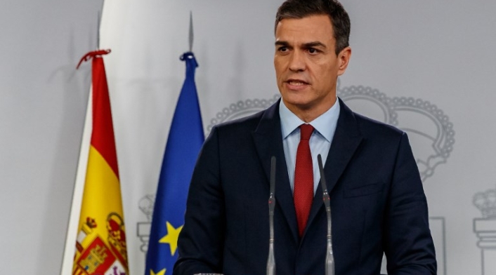 El presidente del Gobierno español, Pedro Sánchez