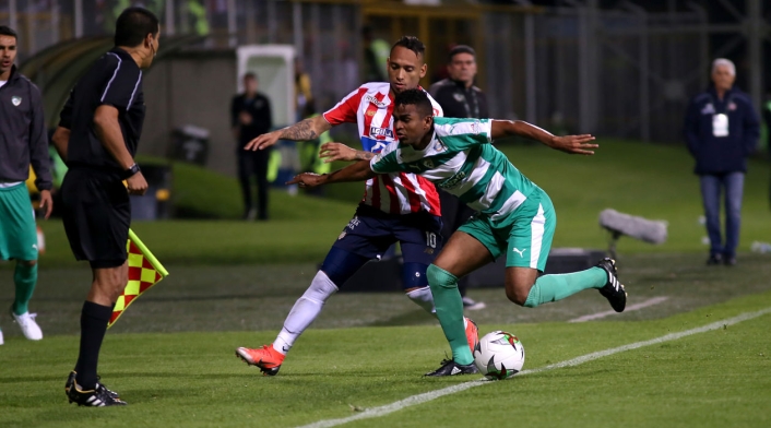 La Equidad intentó en los últimos minutos empatar la serie ante Junior