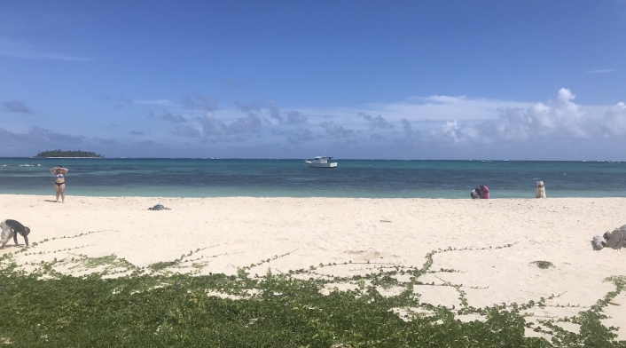 Playa en San Andrés