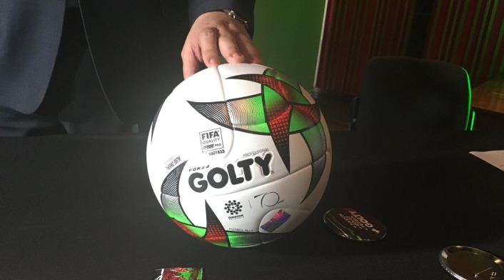 El balón Golty para la temporada 2019 en el fútbol profesional colombiano