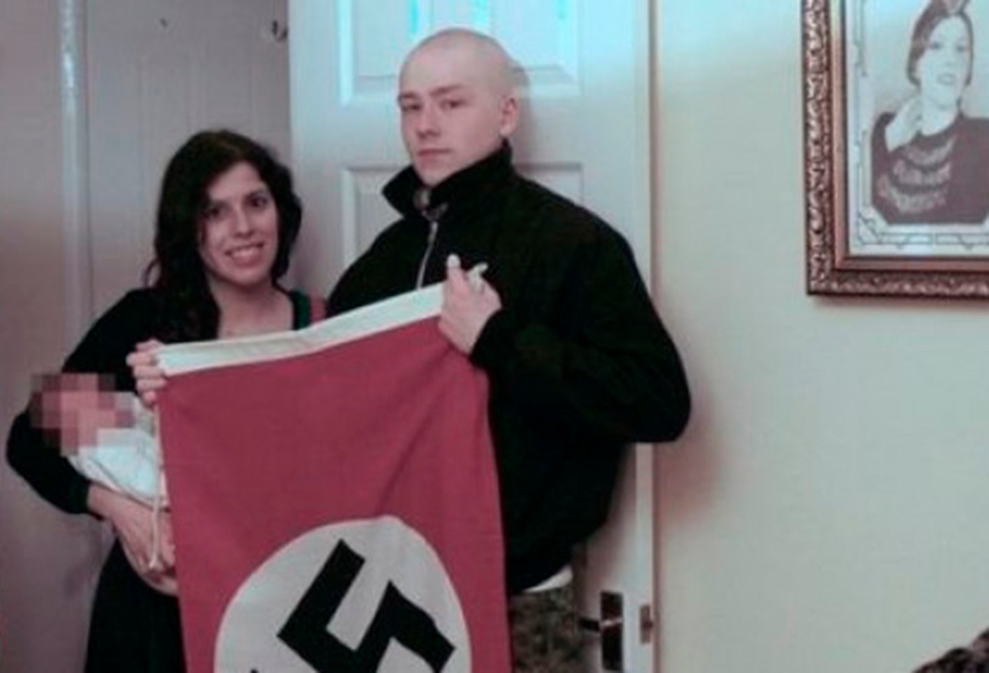 Adam Thomas y Claudia Patatas, la pareja que llamó Adolf a su bebé en honor a Hitler