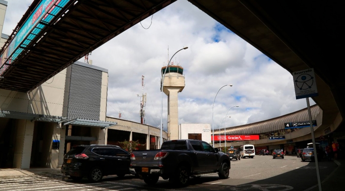 El aeropuerto José María Córdova de Rionegro, en Antioquia.