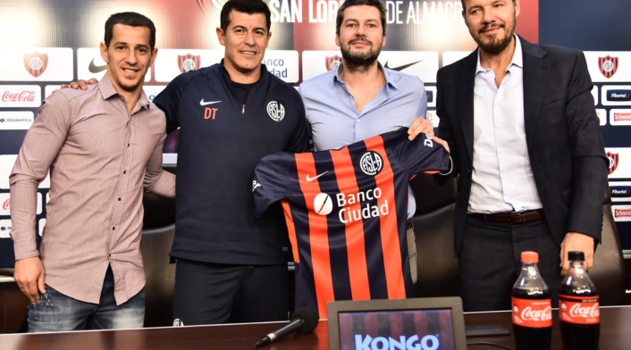 Jorge Almirón, técnico de San Lorenzo