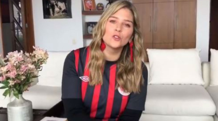 Andrea Guerrero, presentadora de RCN