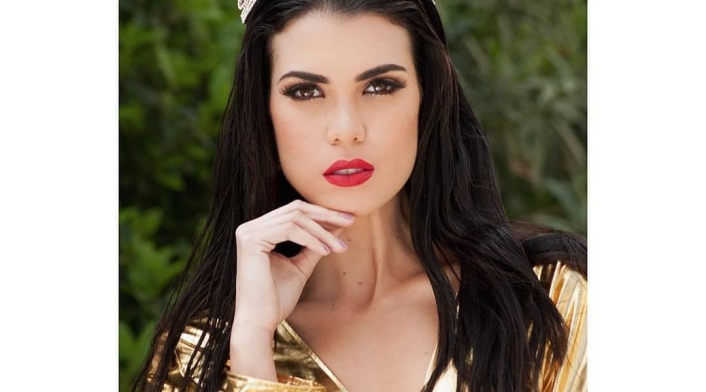 Andrea Díaz, quien en unas pocas semanas representará a Chile en Miss Universo.