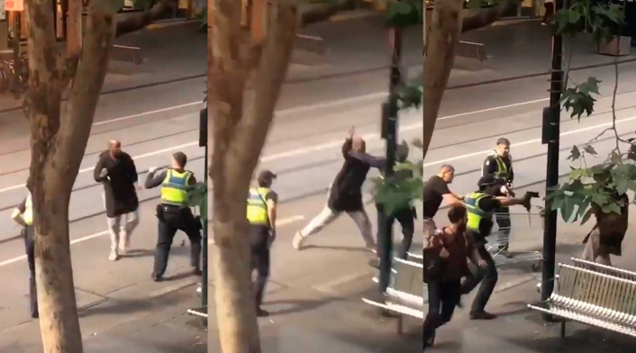 Ataque con cuchillo en Melbourne