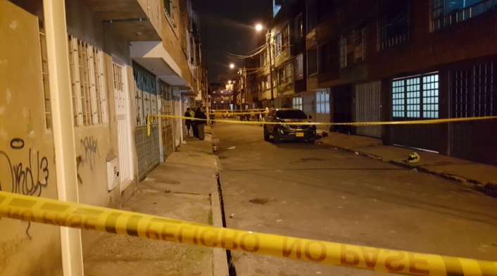 Balacera en el occidente de Bogotá