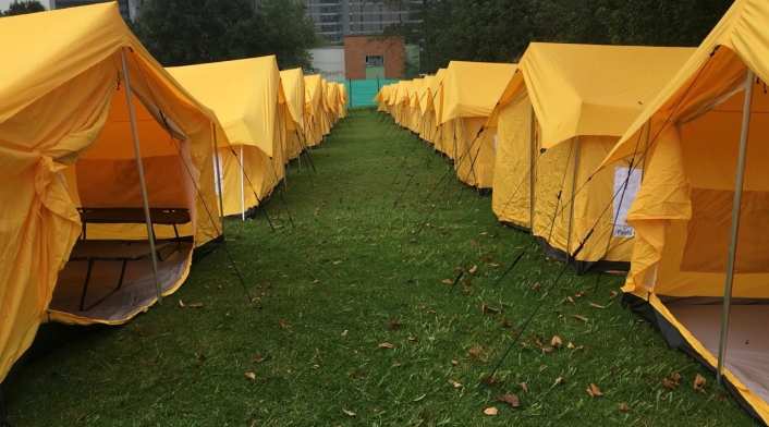 Nuevo Campamento para migrantes venezolanos 3