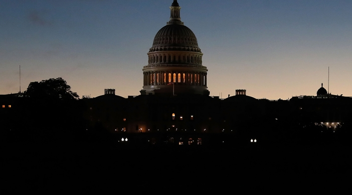 El Capitolio, en Washington, el edificio que alberga las dos cámaras del Congreso de los Estados Unidos