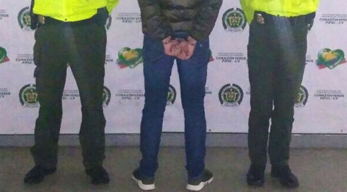Delincuente capturado por la Policía Delincuente capturado por la Policía