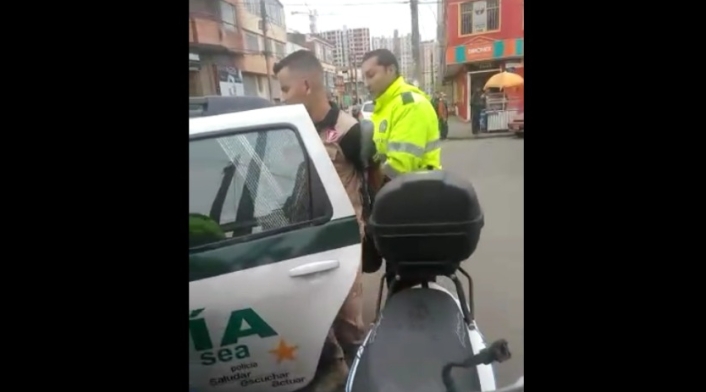 Caso de policías que detienen a un suboficial