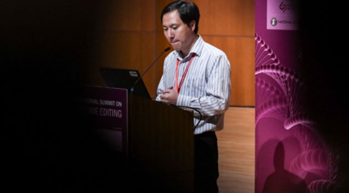 Científico He Jiankui modificó genéticamente a dos bebés Científico He Jiankui modificó genéticamente a dos bebés