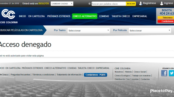 El portal de Cine Colombia retiró el tráiler de La negociación tras el reclamo del expresidente Álvaro Uribe