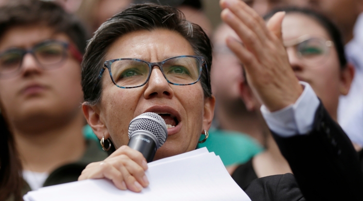 Claudia López, alcaldesa de Bogotá