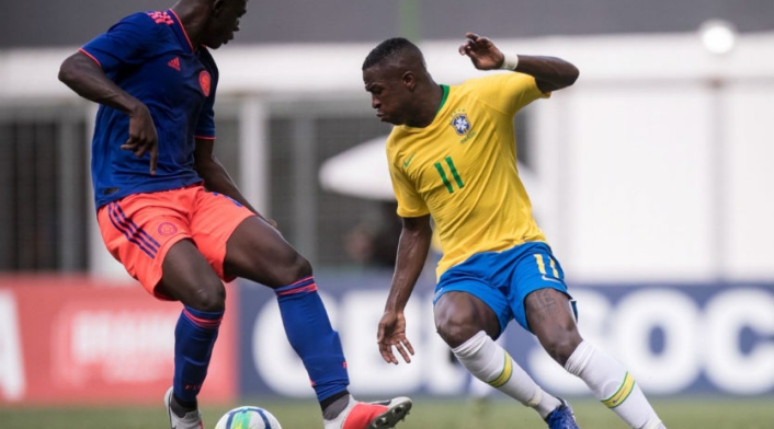 Colombia Vs. Brasil