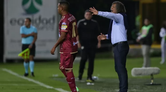Alberto Gamero, técnico del Deportes Tolima