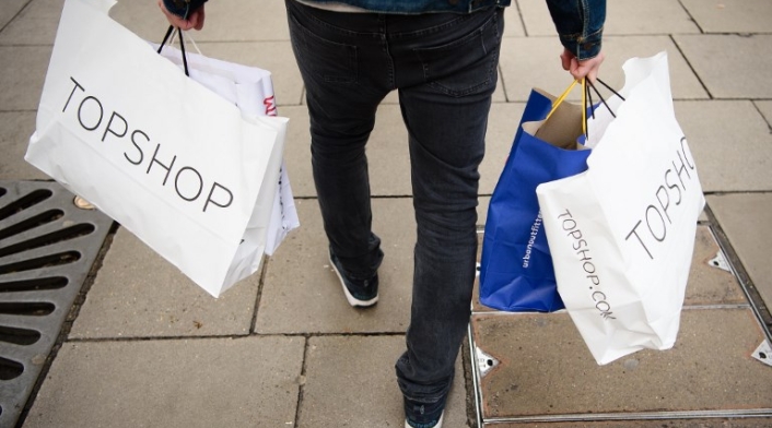 Compras en centros comerciales