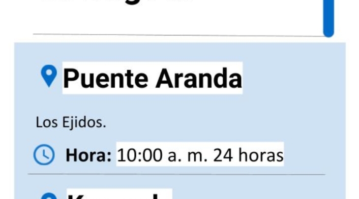 Cortes de agua miércoles 21 de noviembre
