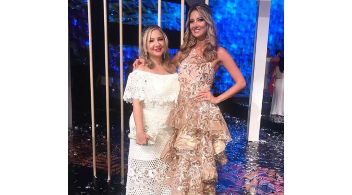 Daniella Álvarez presentando Señorita Colombia 2019