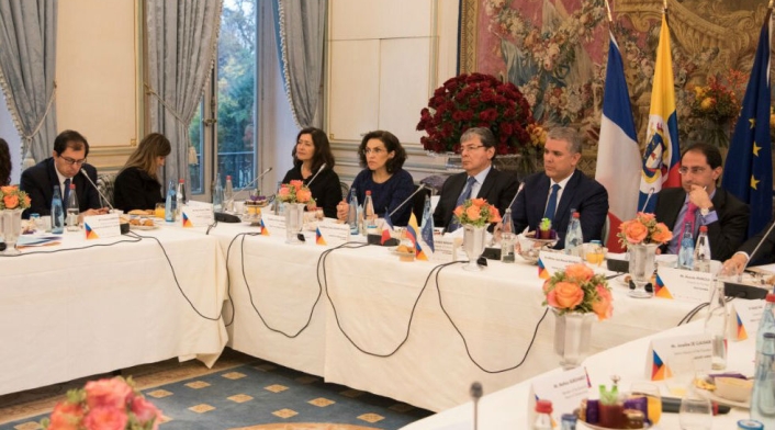 Iván Duque en Francia Iván Duque en Francia