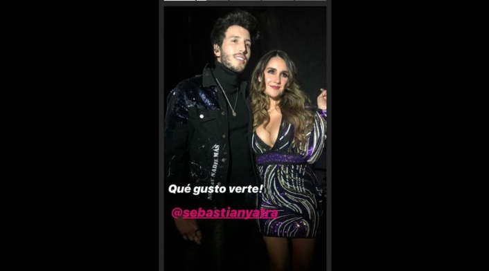 Dulce María y Sebastián Yatra