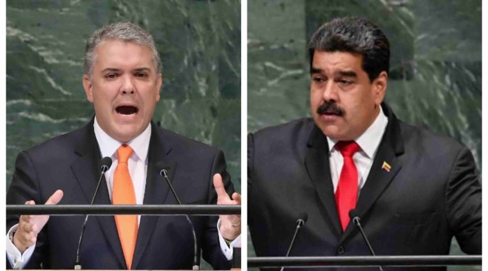 Iván Duque y Nicolás Maduro Iván Duque y Nicolás Maduro