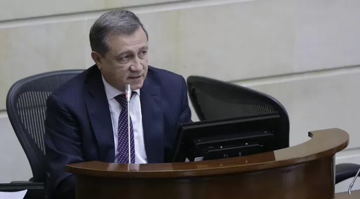 Ernesto Macías, presidente del Congreso